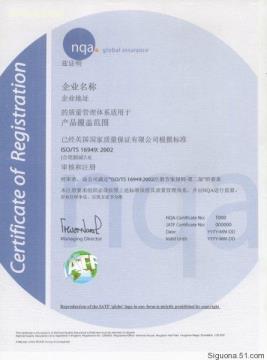 專業(yè)TS16949認(rèn)證與五大工具培訓(xùn)，助力企業(yè)質(zhì)量管理提升